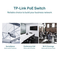 TP-Link TL-SG1428PE | 28-Port Gigabit Easy Smart Switch with 24-Port PoE+