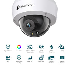 TP-Link VIGI C240 | 4MP Full-Color Dome Network Camera