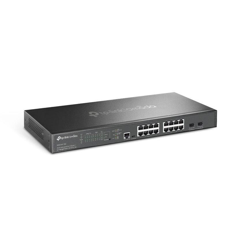 TP-Link SG3218XP-M2 | Omada 16-Port 2.5GBASE-T and 2-Port 10GE SFP+ L2+ Managed Switch with 8-Port PoE+