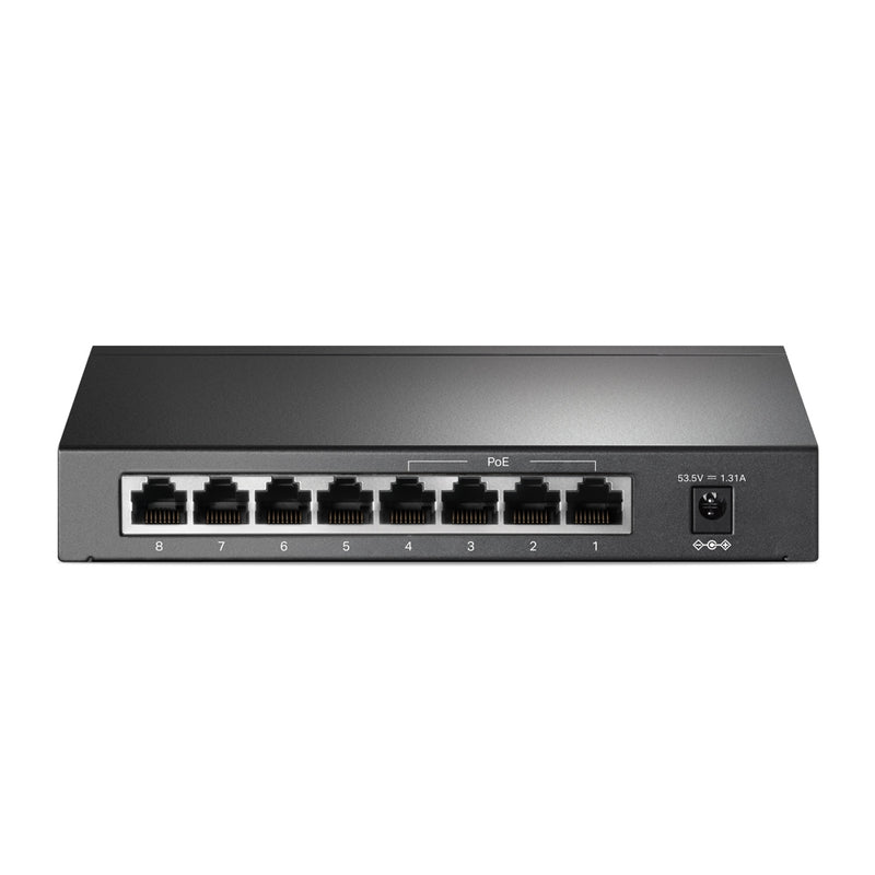 TP-Link TL-SF1008P | 8-Port 10/100M Desktop PoE Switch