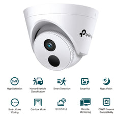 TP-Link VIGI C430I | 3MP Turret Network Camera