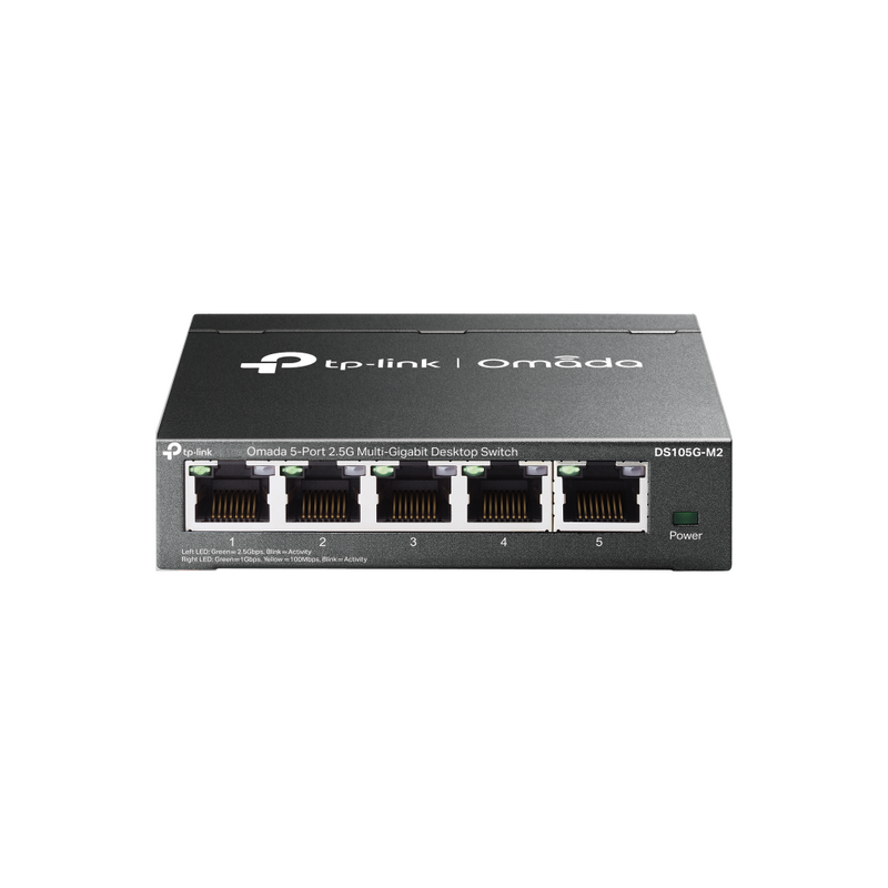 TP-Link DS105G-M2 | Omada 5-Port 2.5G Multi-Gigabit Desktop Switch