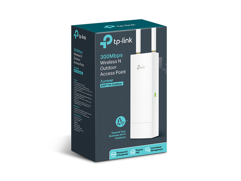 TP-Link EAP110-Outdoor | 2.4GHz N300 Outdoor Access Point