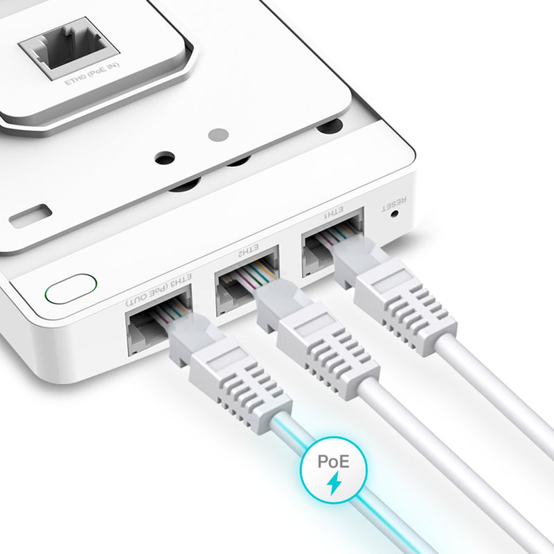 TP-Link EAP615-Wall | AX1800 Wall-Plate Dual-Band Wi-Fi 6 Access Point