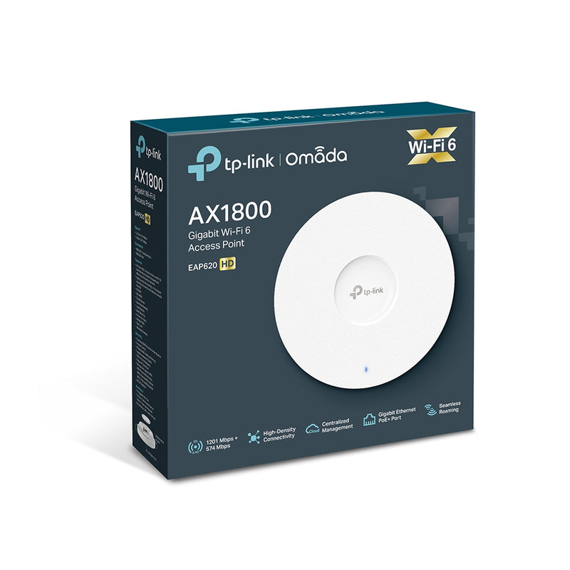 TP-Link EAP620 HD | AX1800 Ceiling Mount Dual-Band Wi-Fi 6 Access Point