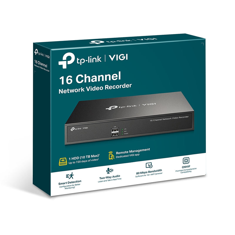 TP-Link VIGI NVR1016H | 16 Channel Network Video Recorder