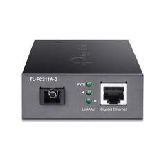 TP-Link TL-FC311A-2 | 10/100/1000 Mbps RJ45 to 1000 Mbps Single-mode SC WDM Bi-Directional Fiber Converter