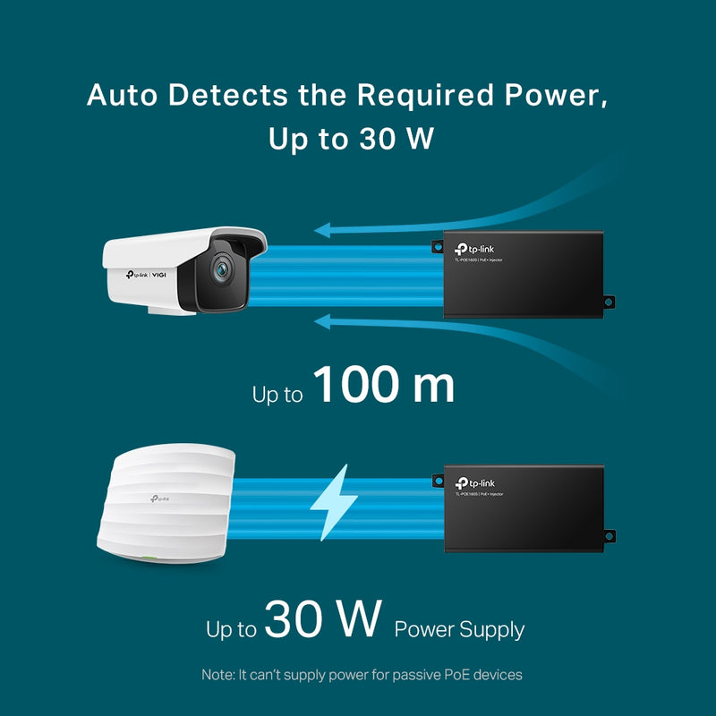 TP-Link TL-POE160S | PoE+ Injector Adapter