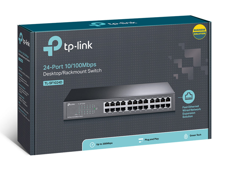 TP-Link TL-SF1024D | 24-Port 10/100 Mbps Switch