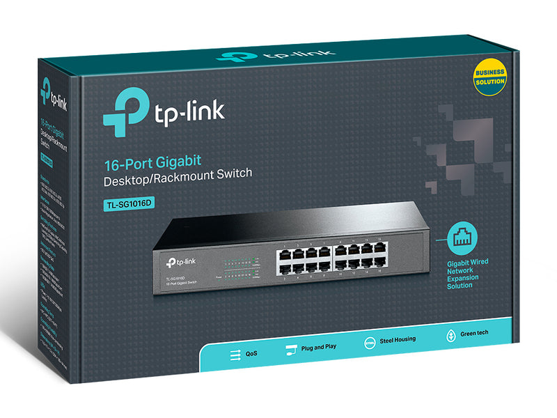 TP-Link TL-SG1016D | 16-Port Gigabit Switch