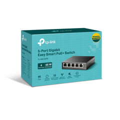 TP-Link TL-SG105PE | 5-Port Gigabit Easy Smart Switch with 4-Port PoE+