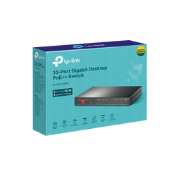 TP-Link TL-SG1210PP | 10-Port Gigabit Desktop Switch with 6-Port PoE+ and 2-Port PoE++