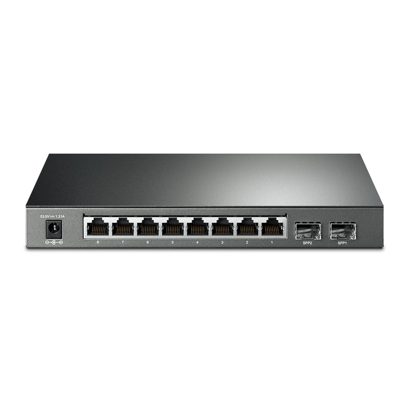 TP-Link TL-SG2210P | JetStream™ 8-Port Gigabit Smart PoE+ Switch with 2 SFP Slots