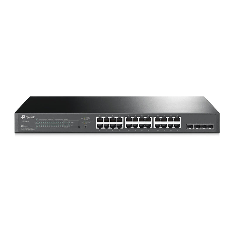 TP-Link TL-SG2428P | JetStream™ 28-Port Gigabit Smart Switch with 24-Port PoE+