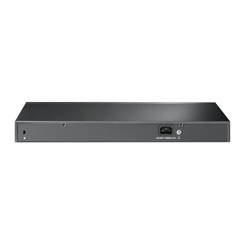 TP-Link TL-SL1218P | 16-Port 10/100Mbps + 2-Port Gigabit Rackmount Switch with 16-Port PoE+