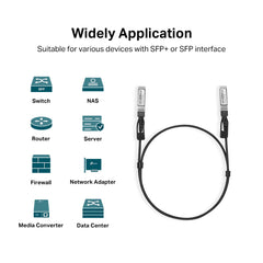 TP-Link TL-SM5220-1M | 1M Direct Attach SFP+ Cable for 10 Gigabit Connections