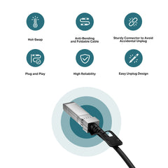 TP-Link TL-SM5220-1M | 1M Direct Attach SFP+ Cable for 10 Gigabit Connections