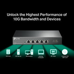 TP-Link TL-SX105 | 5-Port 10G Multi-Gigabit Desktop Switch