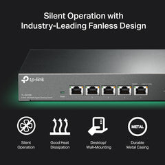 TP-Link TL-SX105 | 5-Port 10G Multi-Gigabit Desktop Switch