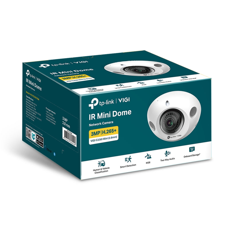 TP-Link VIGI C230I Mini(2.8mm) | 3MP Mini Dome Network Camera