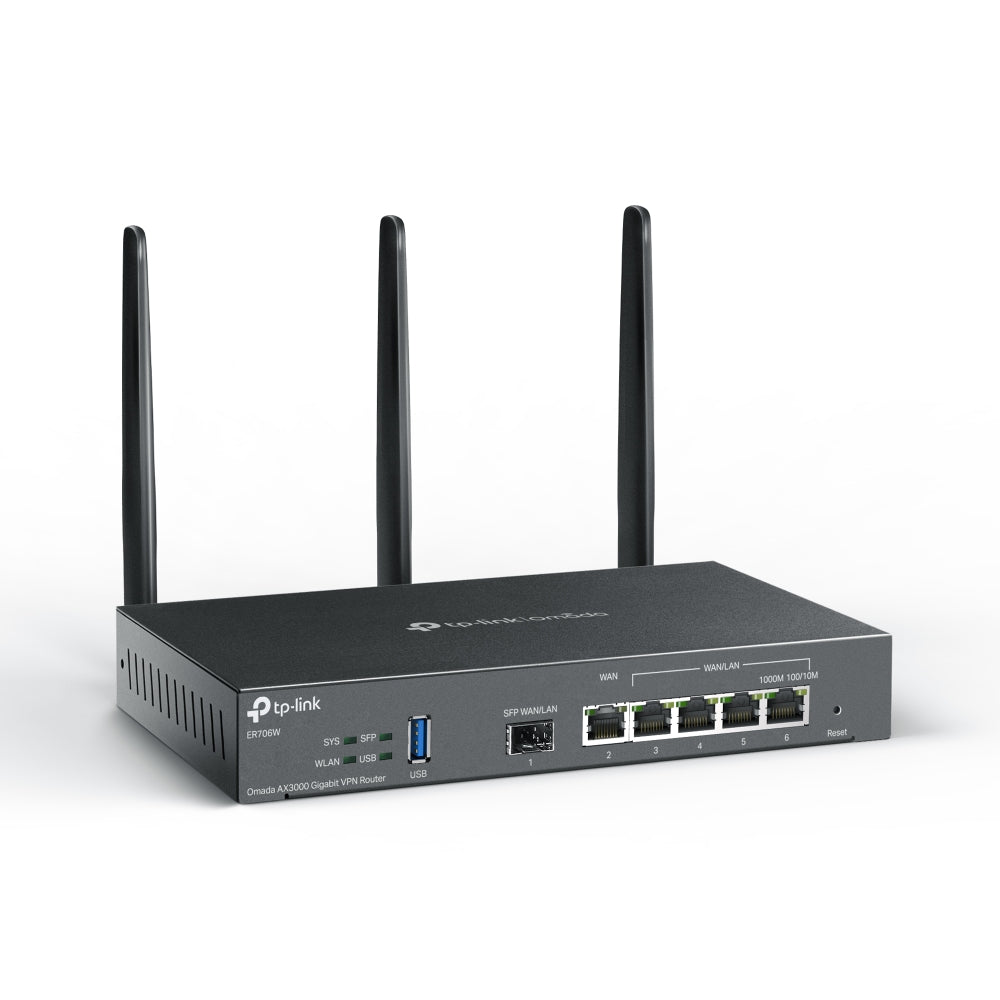 TP-Link ER706W, Omada AX3000 Gigabit VPN Router