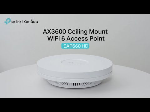 TP-Link EAP660 HD | AX3600 Ceiling Mount Dual-Band Wi-Fi 6 Access Point