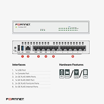 FortiGate 60F Next GEN Firewall (FG-60F)